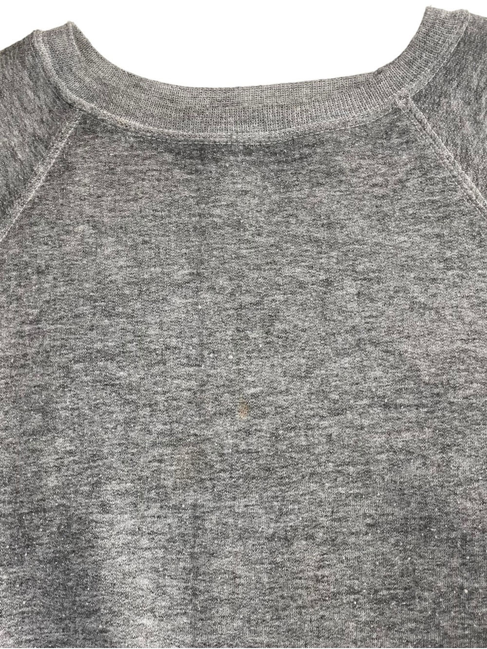 Reformation Repurposed Vintage Crew Sweatshirt Grey Lightweight - Picture 5 of 10